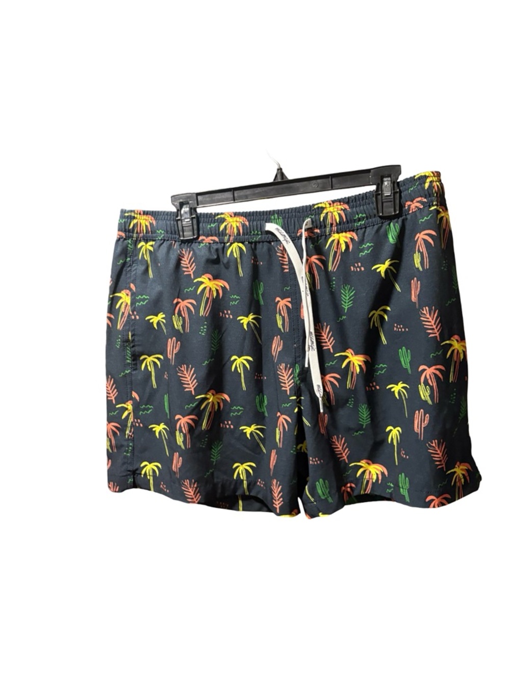 Maamgic Men's Tropical Palm & Cactus Swim Trunks Sz XL